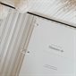 Baby Memory Book with Fabric Cover - Black