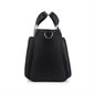 The Daisy Vegan Leather Stroller Console Bag - Black