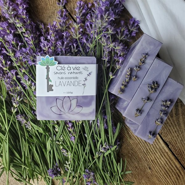 Lavender Essential Oil Natural Soap