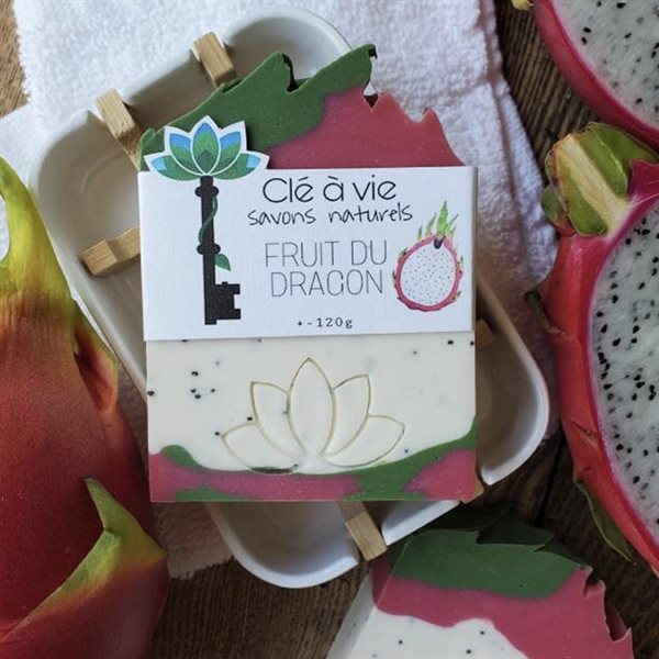 Dragon Fruit Exfoliating Natural Soap