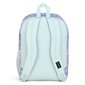 Big Student Backpack - Fluid Floral Pastel Lilac