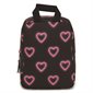 Jansport Big Break Lunch Bag - Happy Hearts Black