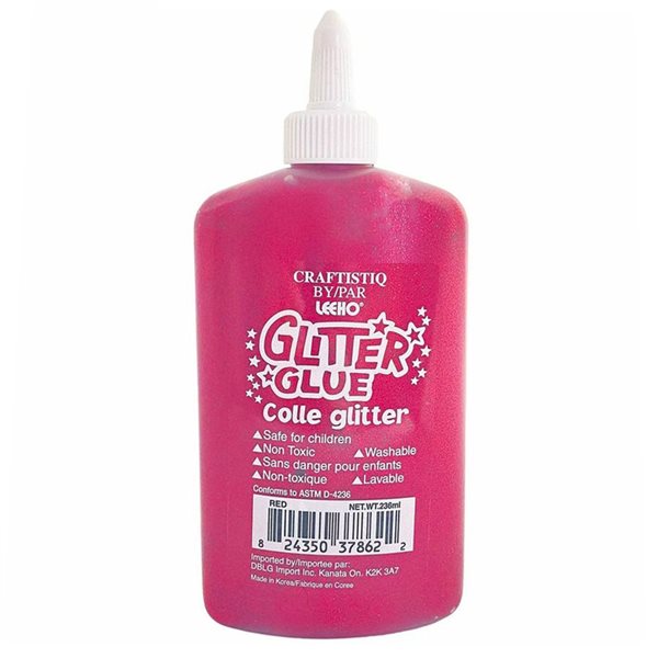 Glitter Glue - Pink