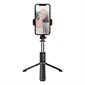 Trépied / Bâton à égoportrait pour téléphone avec télécommande sans fil