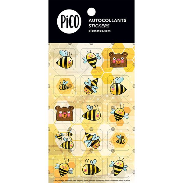 Autocollants Pici - Les abeilles ouvrières