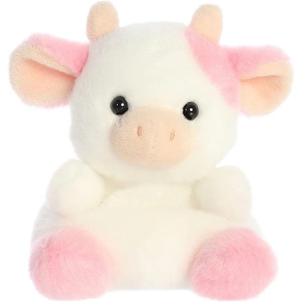 Peluche Belle la vache rose