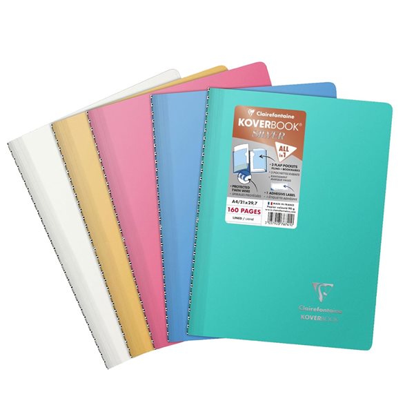 Cahier de notes Koverbook® Silver A4 