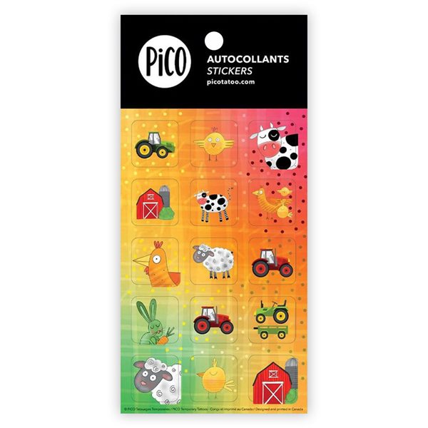 Autocollants Pico - La ferme