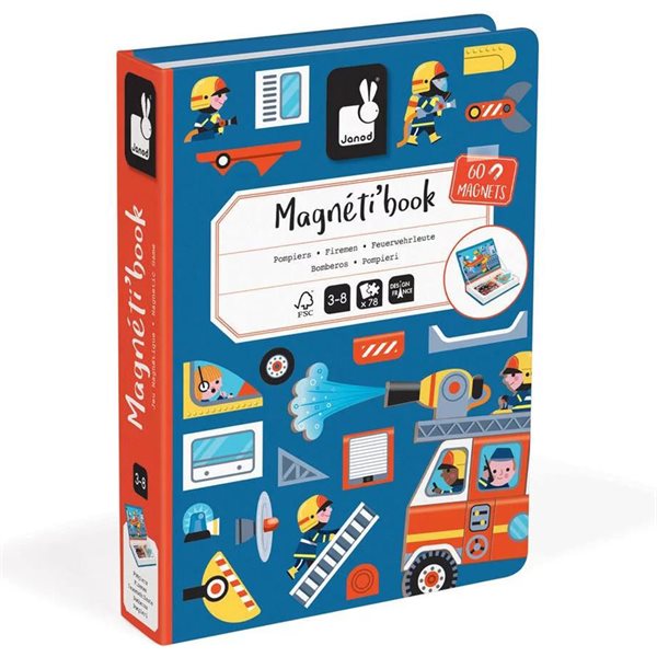 Jeu Magnéti’book - Pompier