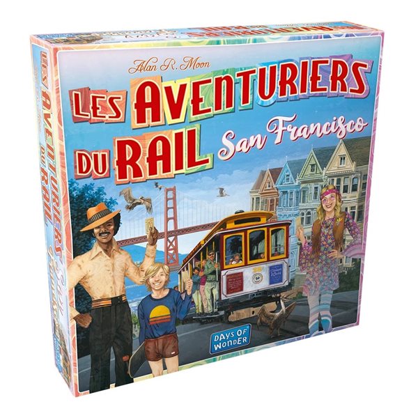 Jeu Les Aventuriers du rail San Francisco