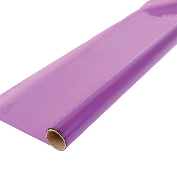 Rouleau de papier cellophane - Violet