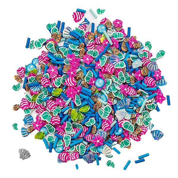 Confetti putty/ bouteille sensorielle Océan