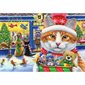 Casse-têtes 24 morceaux - Chatons de Noël