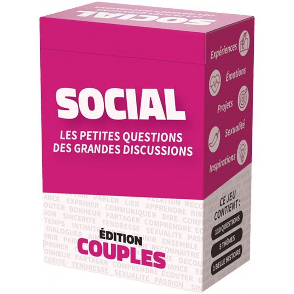 Jeu Social édition Couples (version en français)