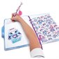 2-in-1 Giant Fuzzy Notebook - Agatha