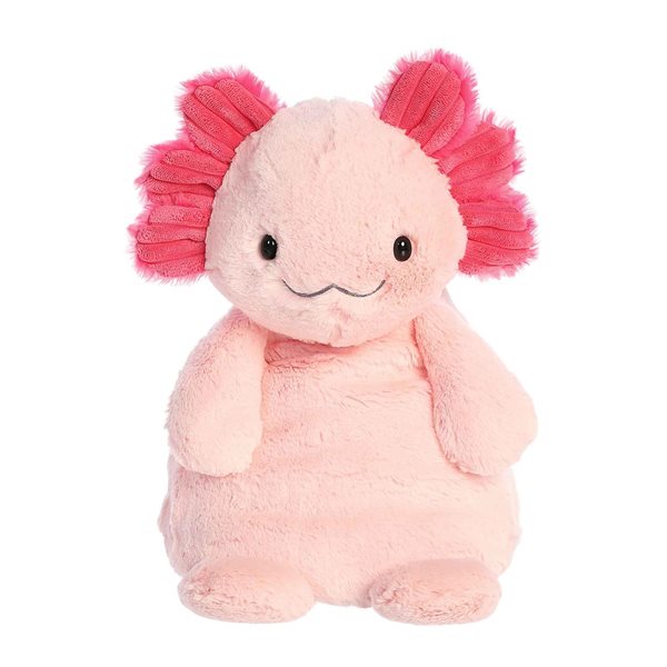 Peluche lestée Assuring l'axolotl 2.5 lbs