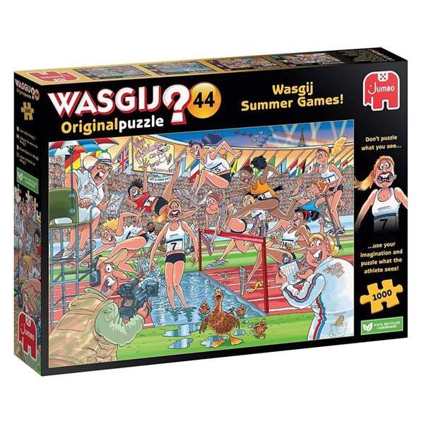 1000 Pieces - Wasgij Summer Games ! Wasgij Original #44 Jigsaw Puzzle