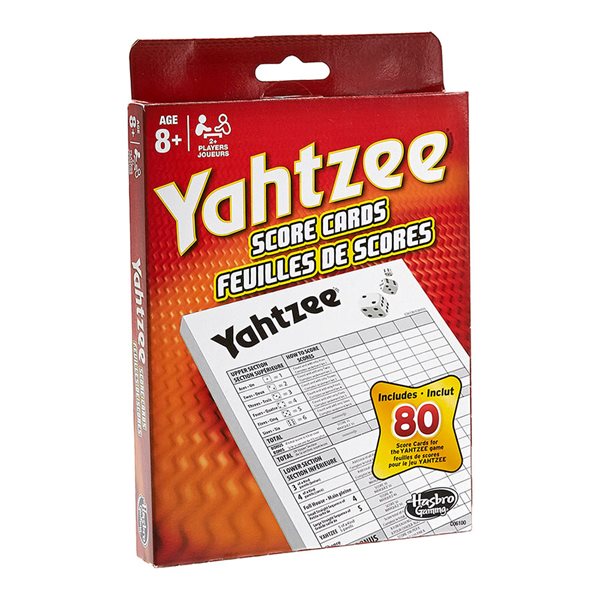 Tablette de pointage - Yahtzee