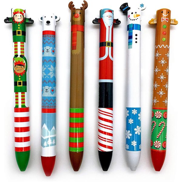 Stylos 2 couleurs – Noel