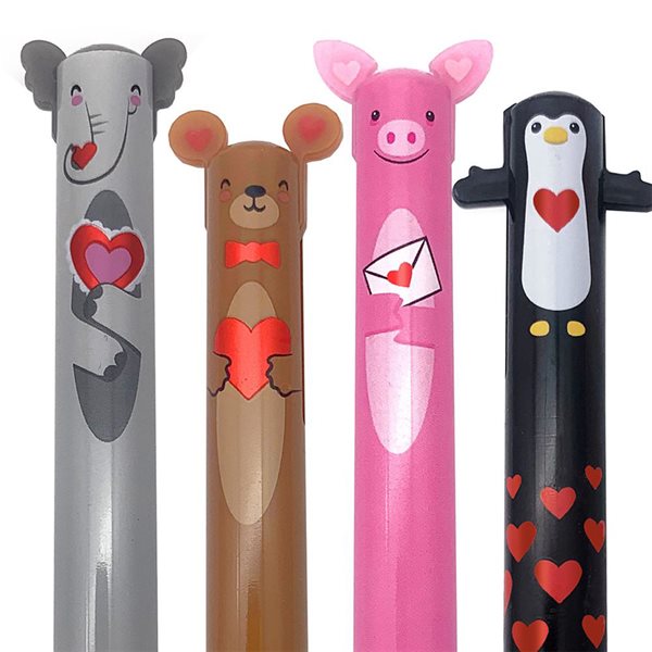 Stylos 2 couleurs – St-Valentin