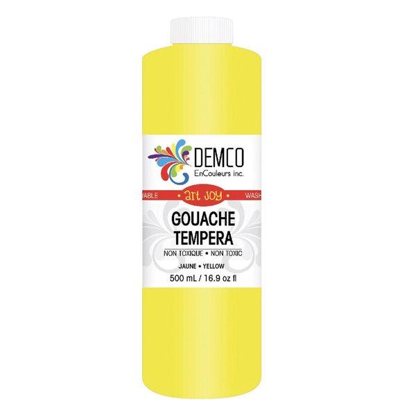 Gouache lavable Art joy 500 ml - Jaune