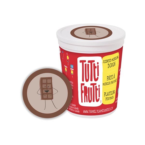 Pâte à modeler parfumée sans gluten Tutti Frutti™ 1 kg - Chocolat