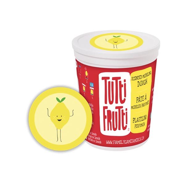 Pâte à modeler parfumée sans gluten Tutti Frutti™ 1 kg - Citron