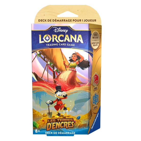 Jeu de cartes Disney Lorcana : Les terres d’encres