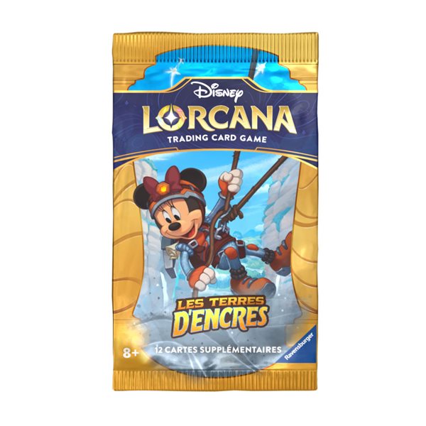 Jeu de cartes Disney Lorcana : Les terres d’encres - Les boosters