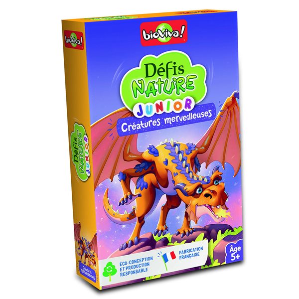 Jeu défis nature junior - Créatures merveilleuses