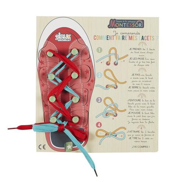 Jeu de motricité Chaussures Montessori