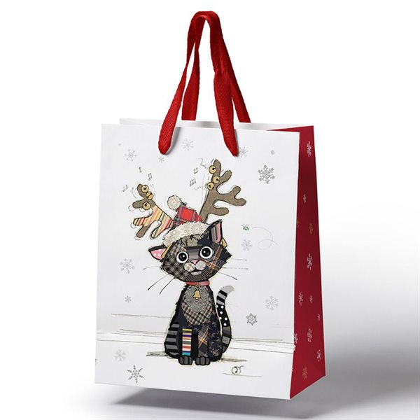 Sac Cadeau – Chat de Noel