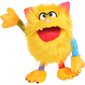 Marionnette en peluche Living Puppet - Sassy le monstre amical jaune