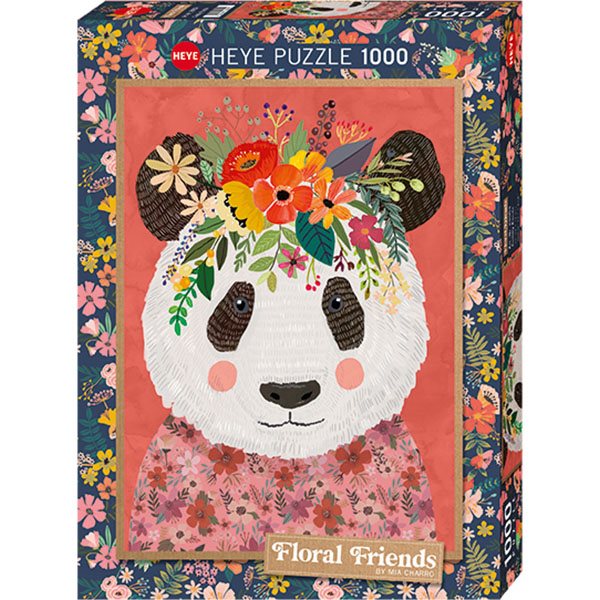 Casse-tête 1000 morceaux – Floral friends cuddly p