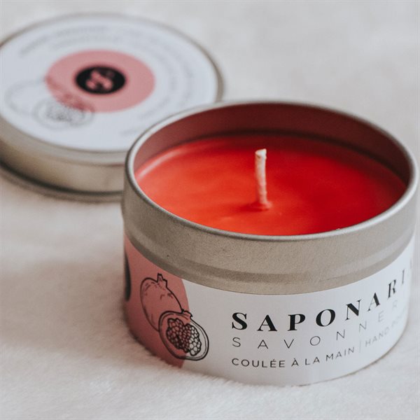 Pomegranate Soy Candle