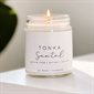 Bougie de soya Tonka santal