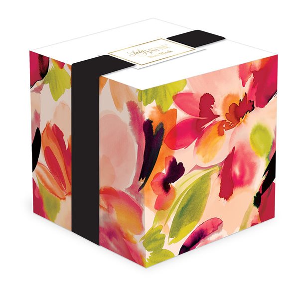 Lady Jayne® Note Block Hazy Florals Coral