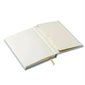 Hard Cover Suede Cloth Personal Journal with Pocket - Arch Dot