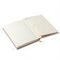 Hard Cover Suede Cloth Personal Journal with Pocket - Notes