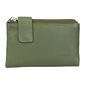 Mini Charlotte Small Leather Wallet - Olive