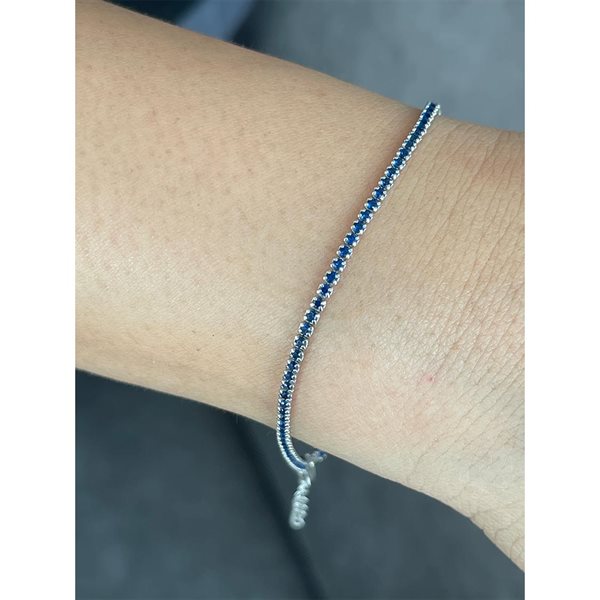 Bracelet Bleu saphir