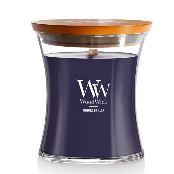 Hourglass Trilogy Candle - 9.7 oz - Hinoki Dahlia