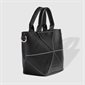 Amity Mini Vegan Leather Tote Bag - Black