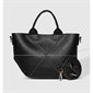 Amity Mini Vegan Leather Tote Bag - Black