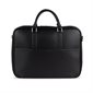 The Noah Vegan Leather 2-in-1 Computer Briefcase - Black