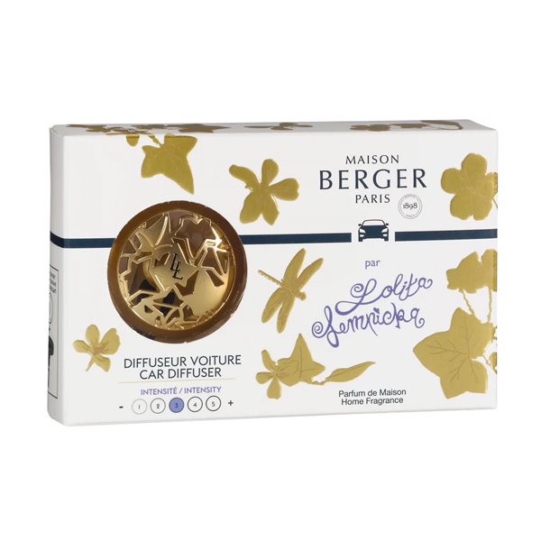 Berger Car Diffuser Kit - Lolita Lempicka Satin Gold