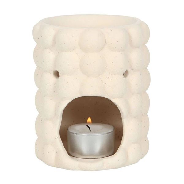 Dolomite Speckle Bubble Oil Burner and Wax Warmer