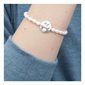 Bracelet pearl Love - Argent