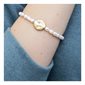 Bracelet d'affirmation en perles - Protection - Or