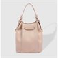 Montie Vegan Leather Bucket Bag - Malt